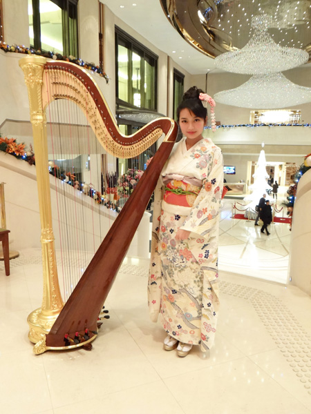 harp japanese wedding 4